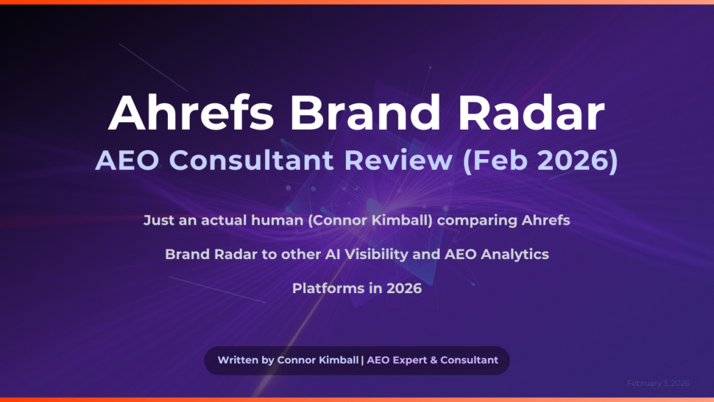 ahrefs brand radar review and pricing comparison with alternative ai visibility tools