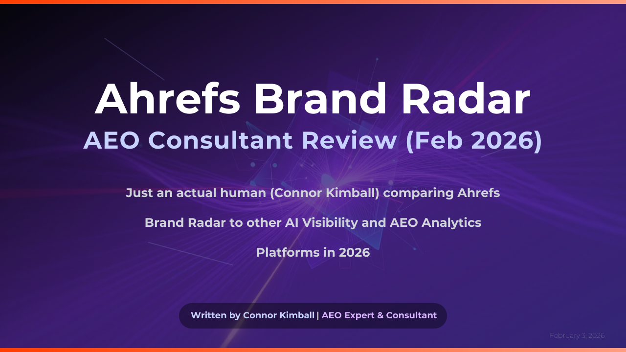 ahrefs brand radar review and pricing comparison with alternative ai visibility tools